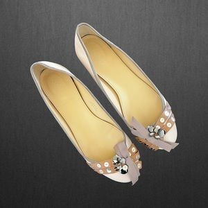 💚 J. CREW💚 Light Pink Round Toe Flats